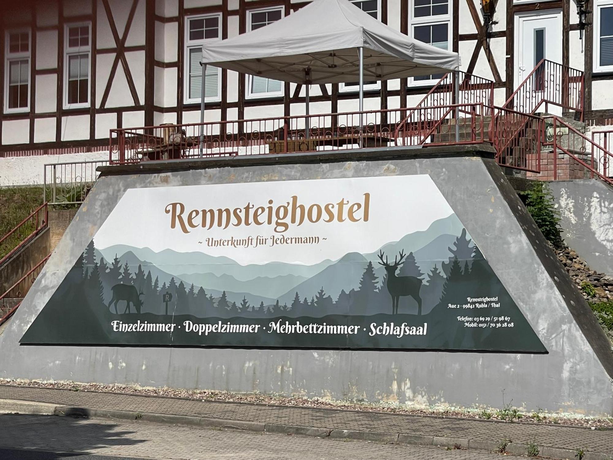 Rennsteighostel รูห์ลา ภายนอก รูปภาพ